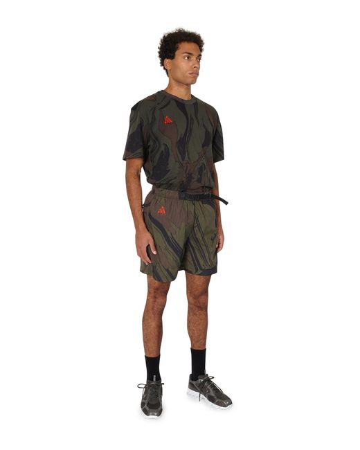 Nike Acg Mt. Fuji Shorts in Cargo Khaki 