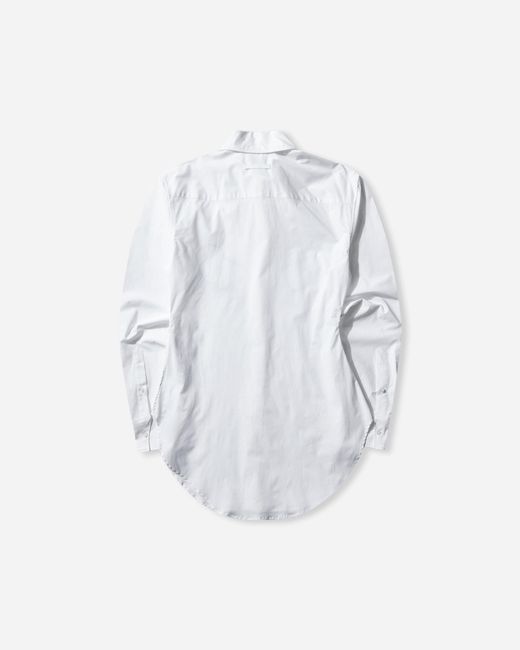 Jean Paul Gaultier White Women S Oversized Printed Shirt