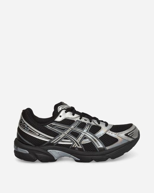 Asics Black Gel-1130 Sneakers / Pure Silver for men