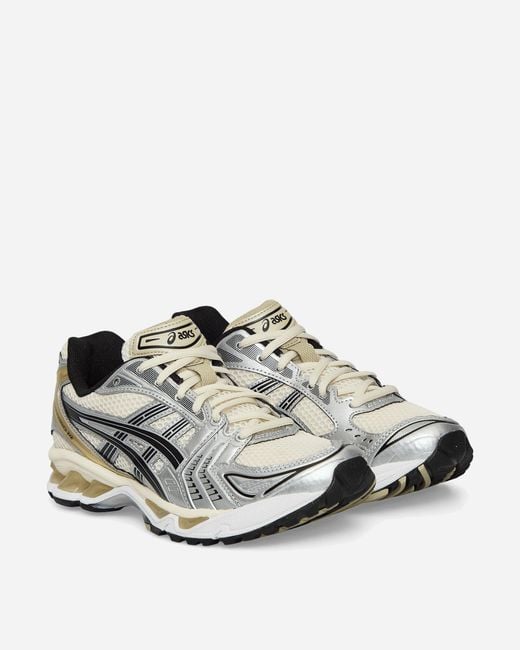 Asics White Gel-Kayano 14 Sneakers Birch Pure for men