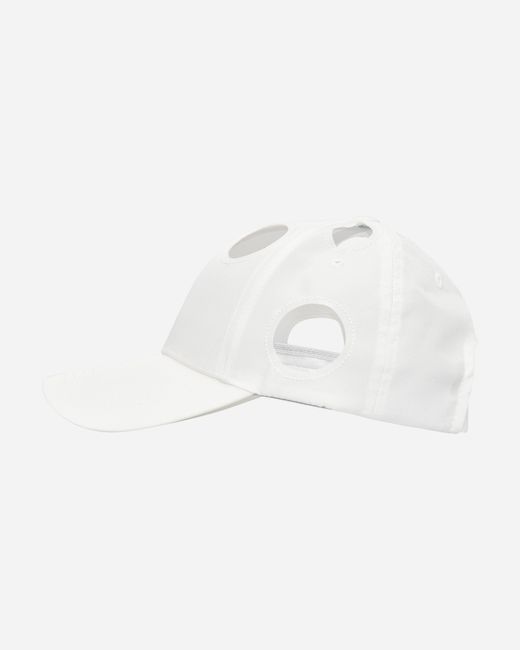 KANGHYUK White Readymade Airbag Hole Cap for men