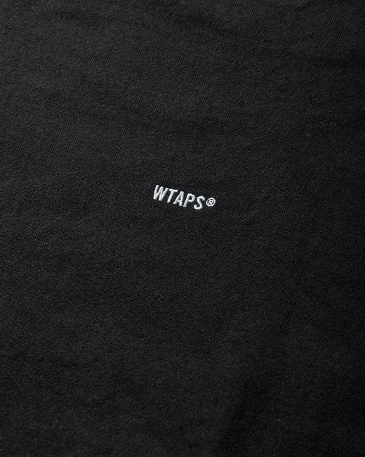(w)taps Black S Sign-Yd Longsleeve T-Shirt for men