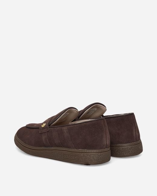 Adidas Brown Handball Spezial Loafers Aurora Coffee