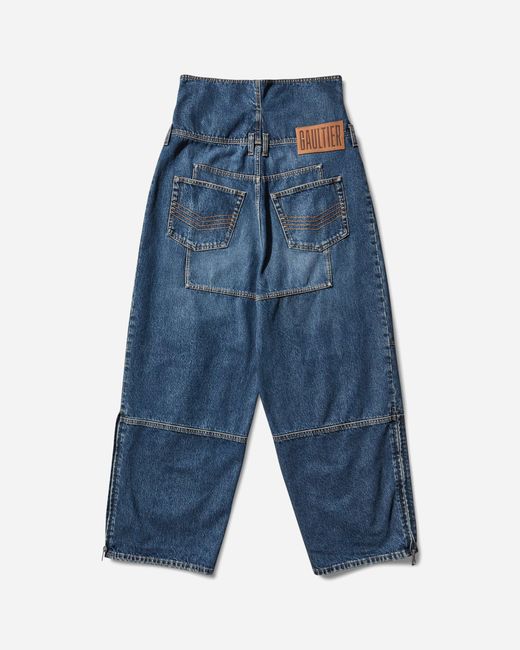 Jean Paul Gaultier Blue Women S Strap Jeans