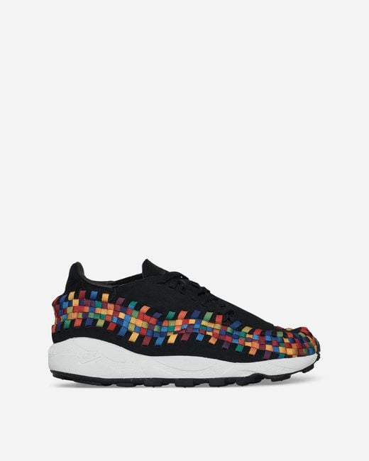 Nike Women's Black S Air Footscape Woven Sneakers