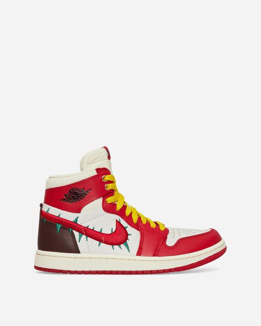 Nike Wmns Teyana Taylor Air Jordan 1 High Zoom Cmft 2 Sneakers Gym Red ...