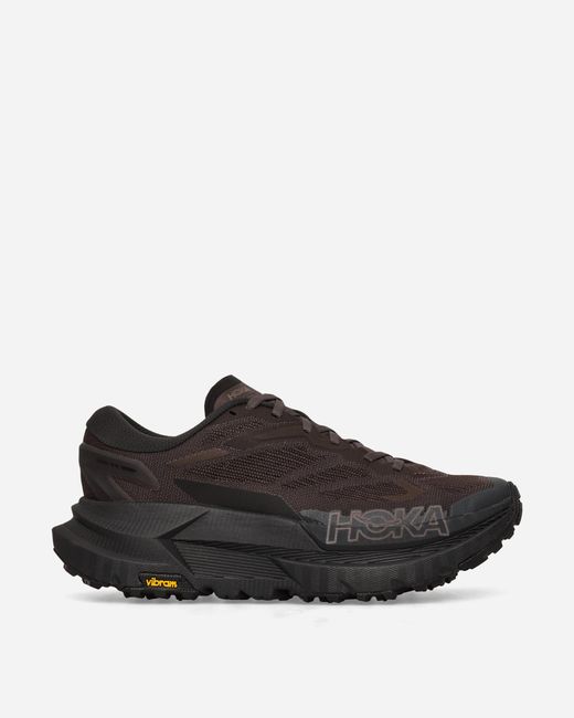 _J.L - A.L_ Black Hoka Mafate X Sneakers Jet Espresso for men