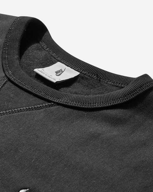Nike Men S Solo Swoosh Crewneck Sweatshirt Black for men