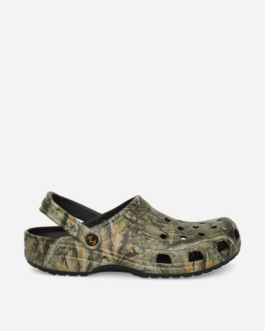 CROCSTM Green Realtree Apx Classic Clogs for men