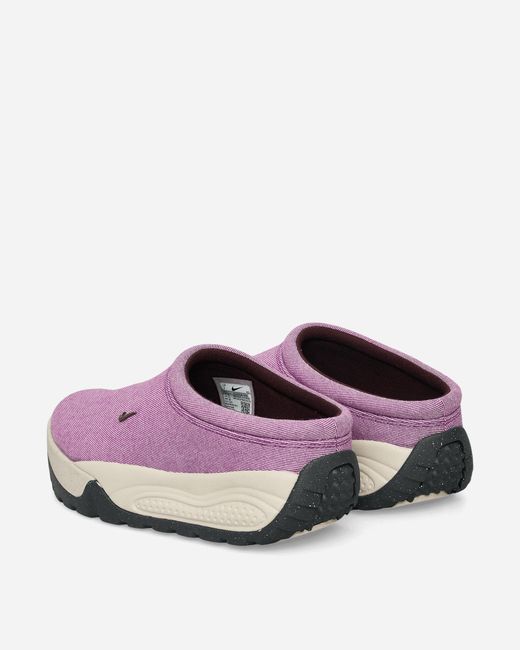 Nike Purple Acg Rufus Mules Bold Berry / Pink Foam for men