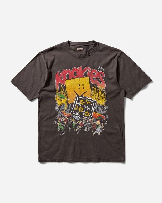 Kapital Multicolor 20/-Jersey Crew T-Shirt (Buster Peckish Bowy) for men