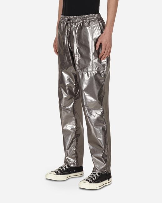 SLAM JAM Gray Devo Reverse Evolution Pants for men