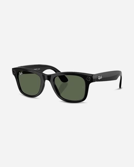 Ray-ban Meta Wayfarer Gen 2 Sunglasses Shiny / G-15 Green for men