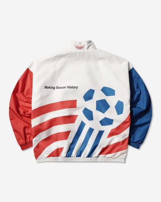 Adidas Red Fifa World Cup Usa94 Track Top Cloud for men