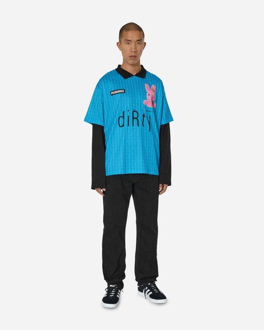 Pleasures Sonic Youth Bunny Soccer Jersey in Blue for Men | Lyst
