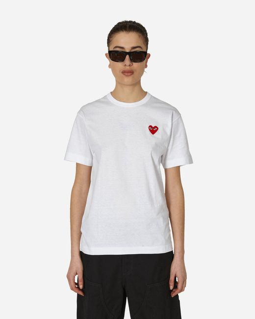 COMME DES GARÇONS PLAY White Heart T-Shirt