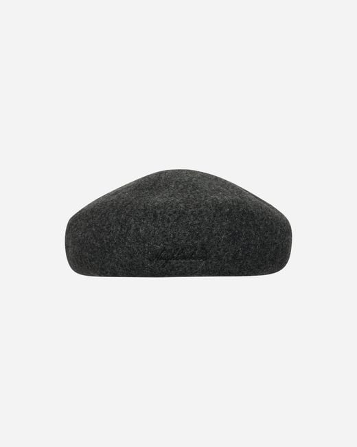 Neighborhood Black Basque Beret Charcoal for men