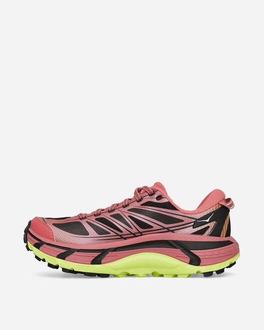 Hoka One One Pink Mafate Speed 2 Sneakers Clay for men