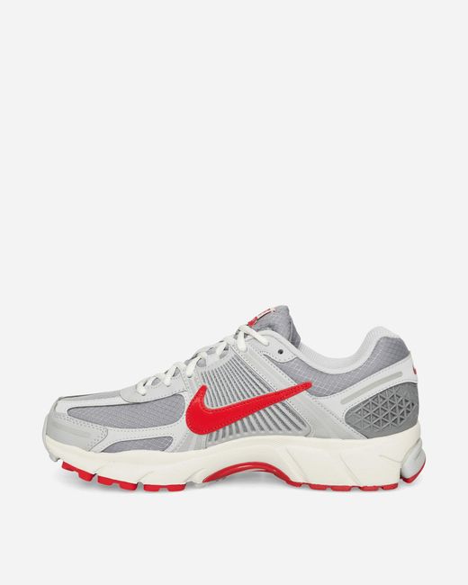 Nike White Zoom Vomero 5 Se Sneakers Grey Fog / Particle Grey / Phantom / University Red for men