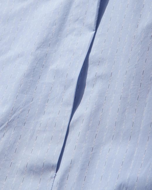 _J.L - A.L_ Blue Men S Palaeo Shirt Azure Stripe for men