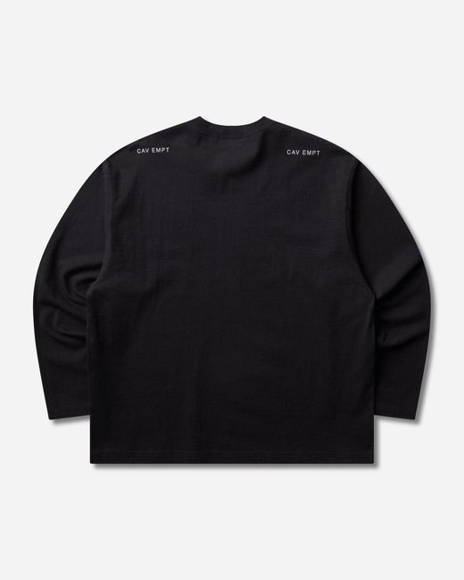 Cav Empt Black S Washed Md Wirecutter Longsleeve T-Shirt for men