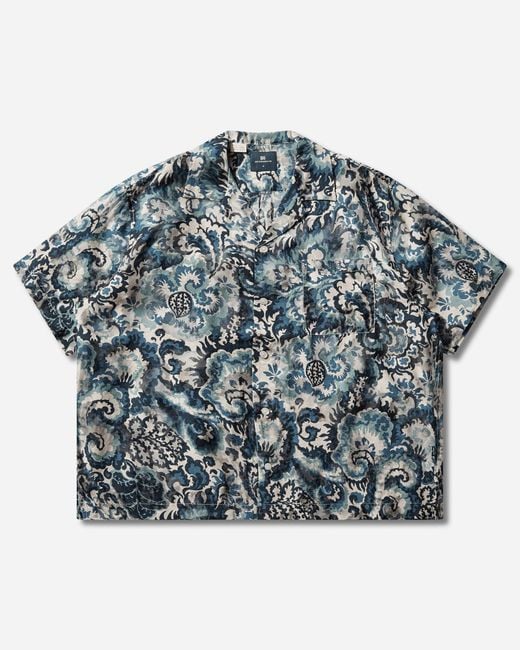 Levi's Blue S Tab Short Sleeve Camp Shirt for men