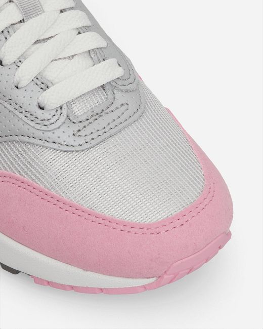 Nike Wmns Air Max 1 87 Sneakers Metallic Platinum / Pink Rise for men