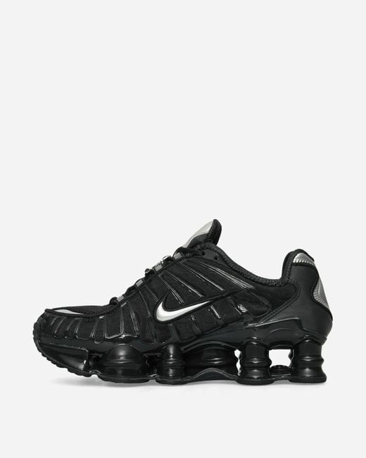 Nike Black S Shox Tl Sneakers Off Noir Metallic