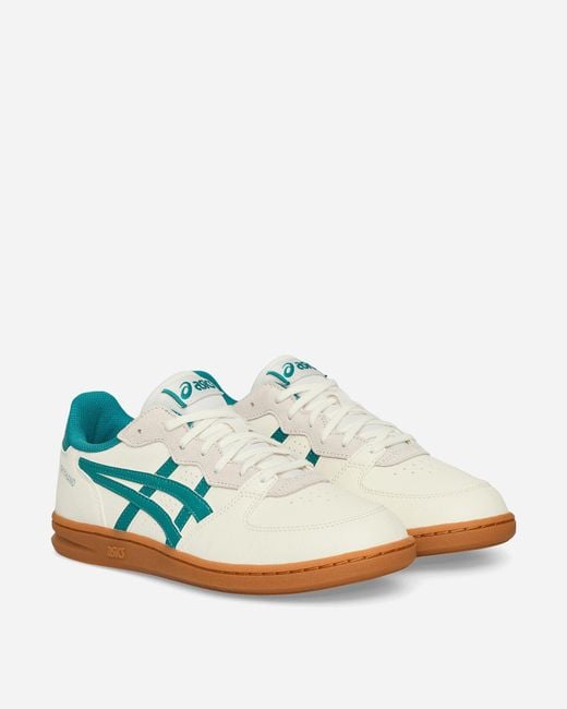 Asics Blue Skyhand Og Sneakers Cream Rainy Lake for men