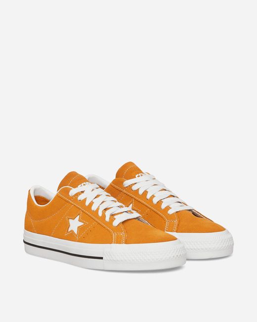 Converse One Star Pro Sneakers Orange for Men | Lyst