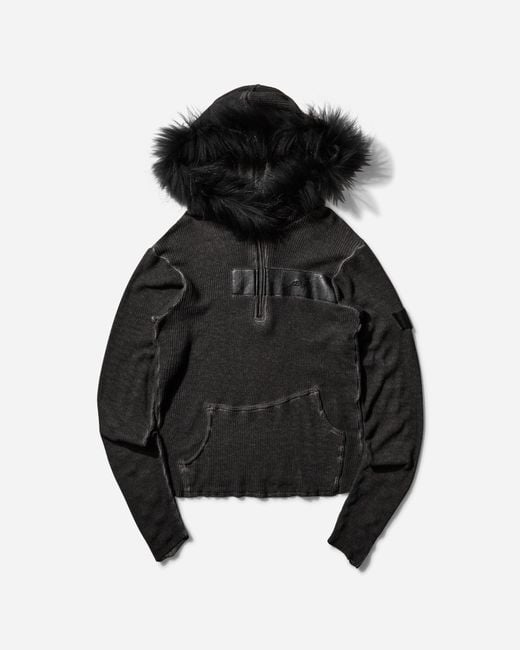 Aesynctx S Half-Zip Hoodie in Black | Lyst