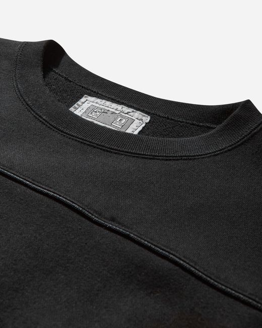 Cav Empt Black S Cotton Track Crewneck Sweatshirt for men