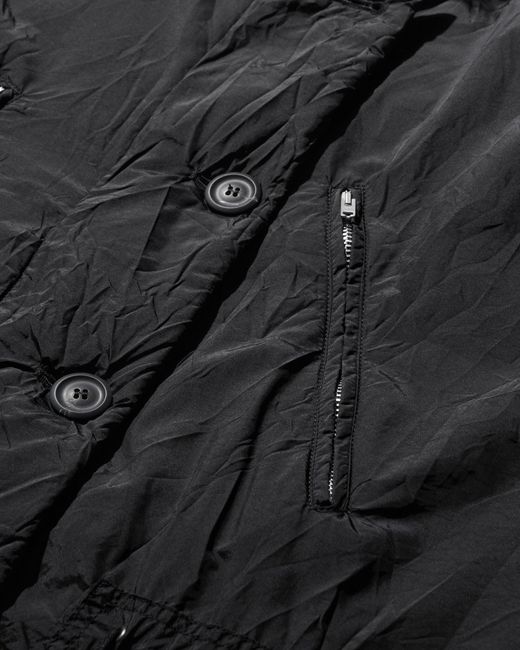Our Legacy Black S Subtle Parka Shining