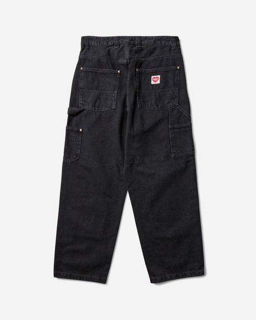 Carhartt Black Men S Nash Double Knee Pants (stone Washed) for men