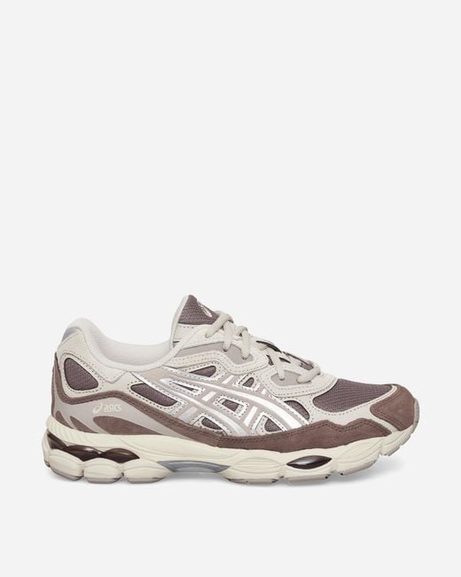 Asics White Gel-Nyc Sneakers Cocoa Powder Pure for men