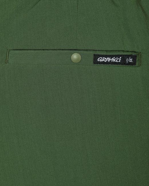 Gramicci Green F/ce Technical Cargo Wide Pants Olive for men