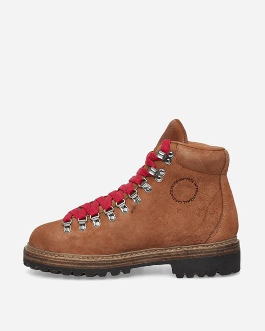 Visvim Brown Whymper Boots-Folk for men
