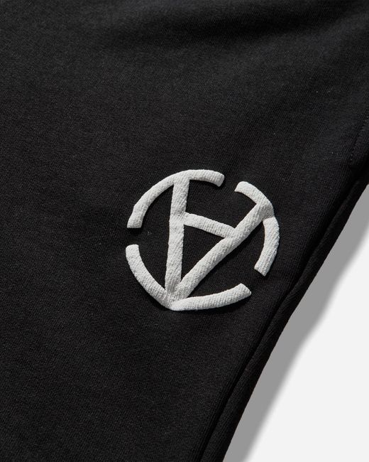 SLAM JAM Black Basics Graphic Sweatshorts for men