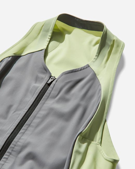 JOHANNA Paris Gray Women S Sprint Dress Lime Cream /