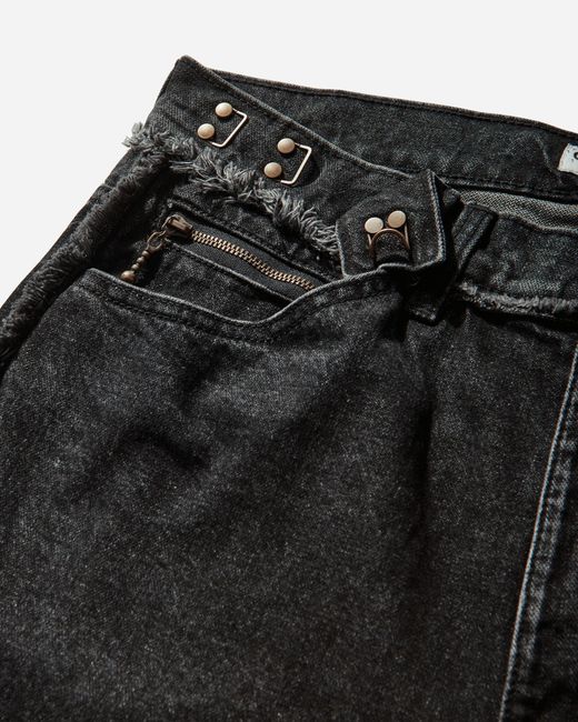 Vans White S Five Pocket Denim Shorts for men