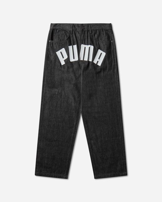 PUMA A$ap Rocky Printed Denim Pants Black for men