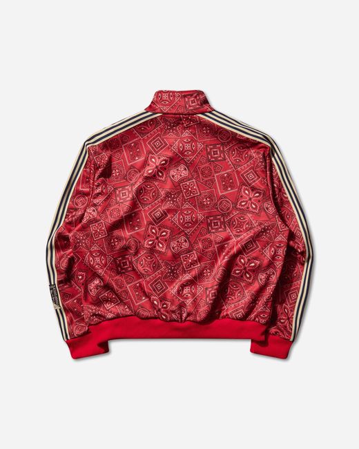 Kapital Red S Smooth Jersey Cookie Bandana Track Jacket for men
