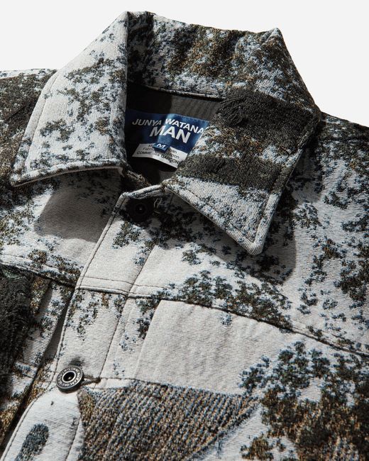 Junya Watanabe Black Men S House Jacket Multicolor for men