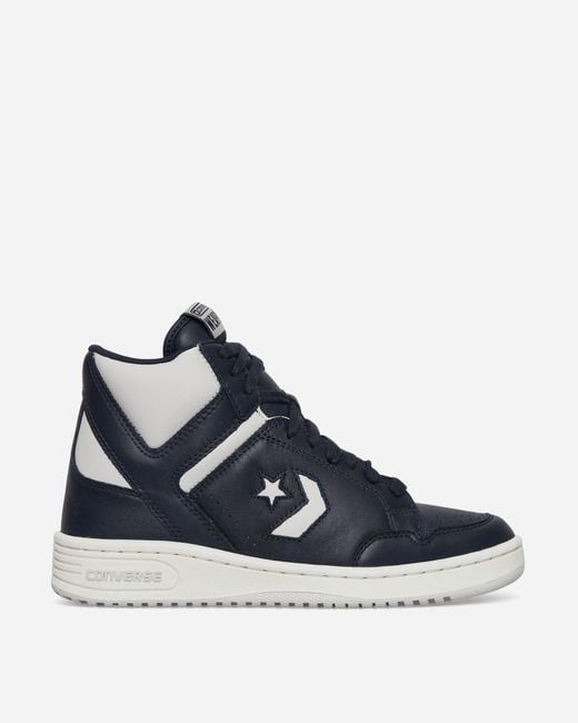 Converse Blue Weapon Mid Sneakers Obsidian for men