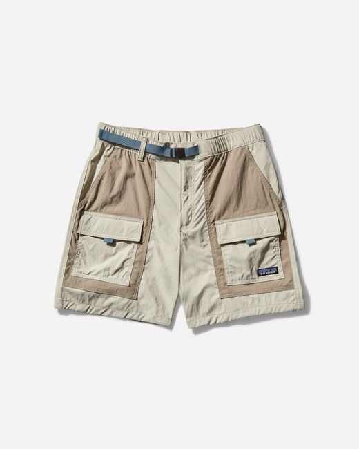 Patagonia Natural Outdoor Everyday 6 Inch Shorts Pelican for men