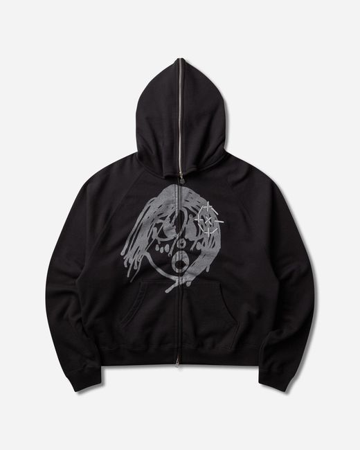 Chio Black S Reflective Finesse Pup Full Zip After Hoodie for men
