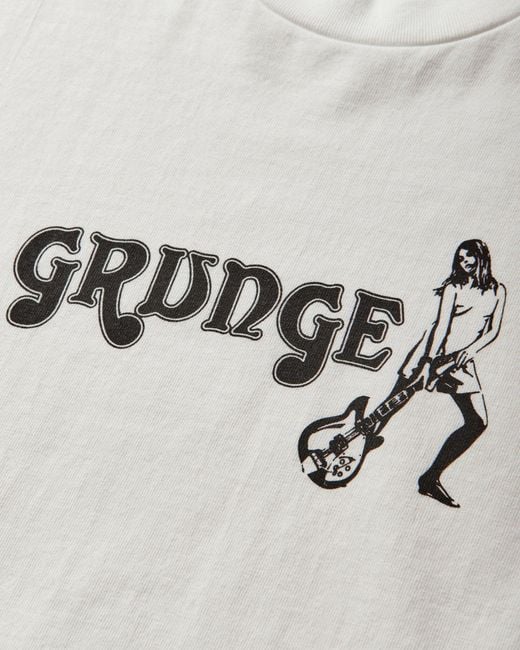 Hysteric Glamour Natural Men S Grunge Longsleeve T-shirt for men