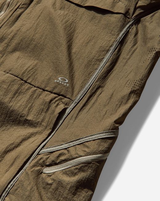 Oakley Green Men S Latitude Flight Wind Jacket Army for men