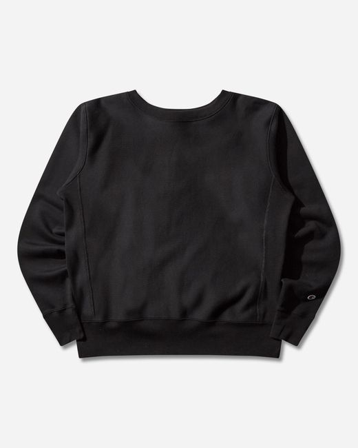 Champion Black Men S Made In Usa Reverse Weave Relaxed Sweatshirt for men