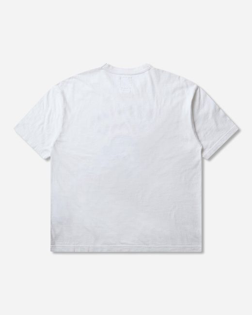 Visvim White S Jumbo T-Shirt Btl Dmgd for men